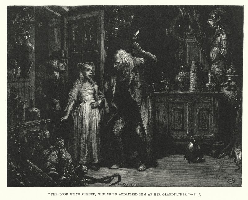Illusztráció a nagy várakozásokhoz, Charles Dickens (metszet) alkotó: Francis Arthur Fraser
