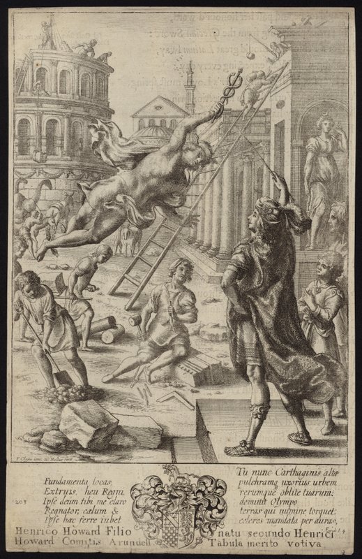Aeneas és Merkúr alkotó: Francis Cleyn