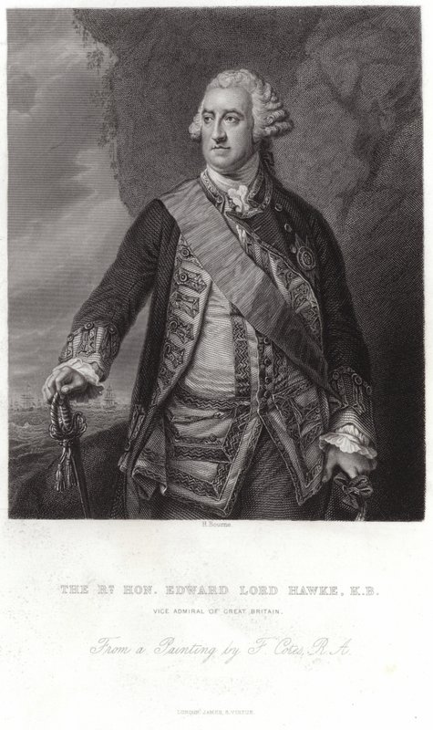 Edward, Lord Hawke portréja alkotó: Francis Cotes
