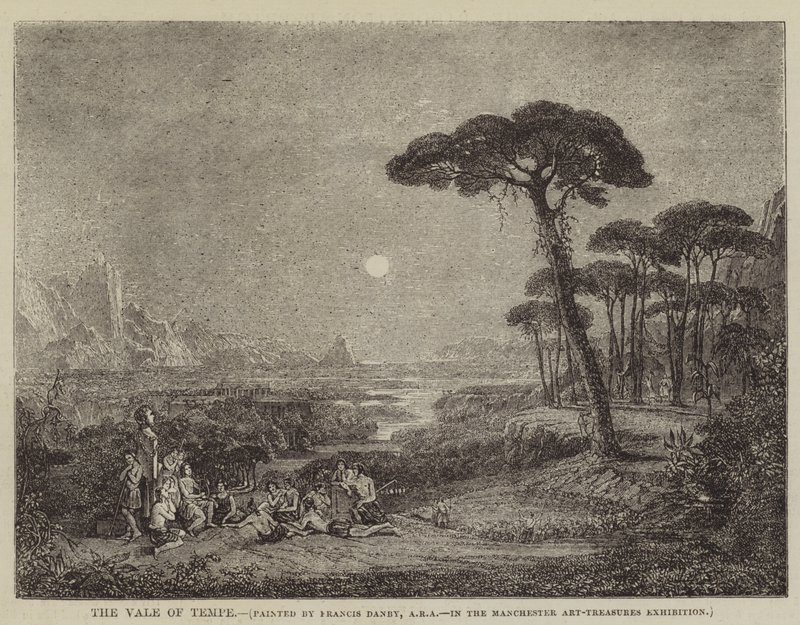 Tempe völgye alkotó: Francis Danby