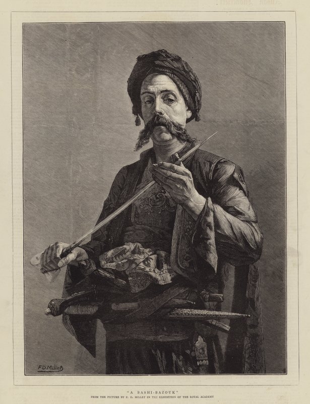 Egy Bashi-Bazouk alkotó: Francis Davis Millet