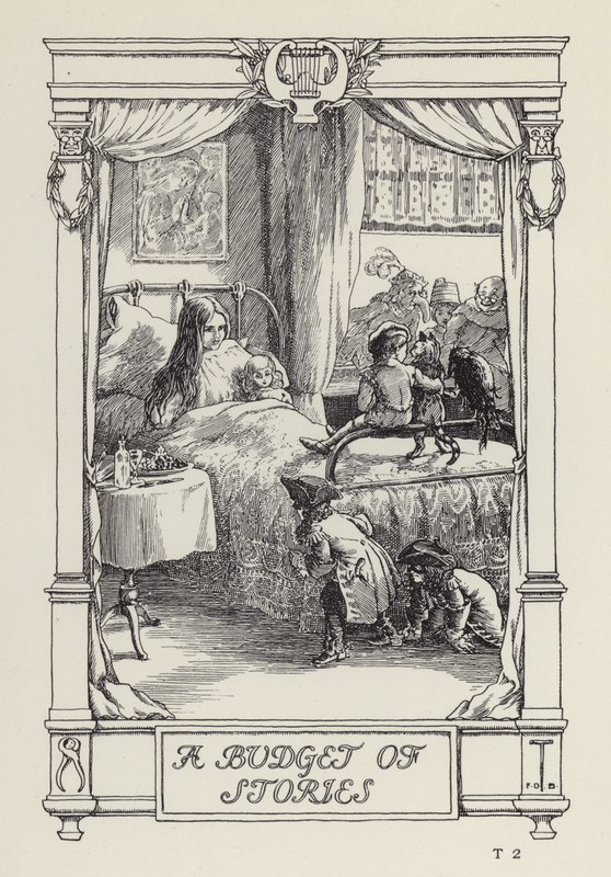 Egy másik verseskönyv gyerekeknek: Történetek költségvetése (litográfia) alkotó: Francis Donkin Bedford