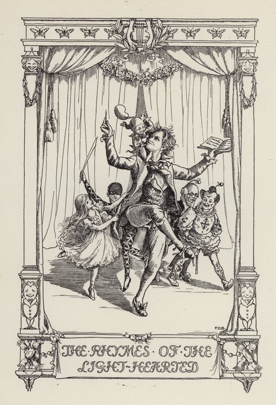 Egy másik verseskönyv gyerekeknek: (litho) alkotó: Francis Donkin Bedford