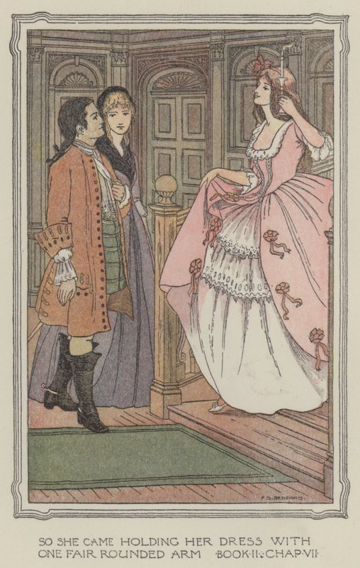 Illusztráció Henry Esmond történetéhez (színes litográfia) alkotó: Francis Donkin Bedford