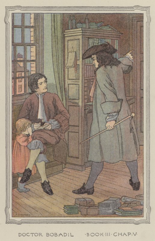 Illusztráció Henry Esmond történetéhez (színes litográfia) alkotó: Francis Donkin Bedford