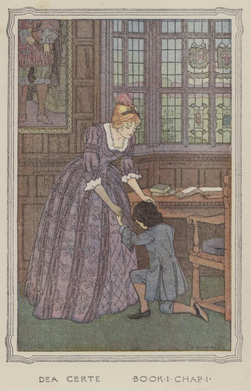 Illusztráció Henry Esmond történetéhez (színes litográfia) alkotó: Francis Donkin Bedford