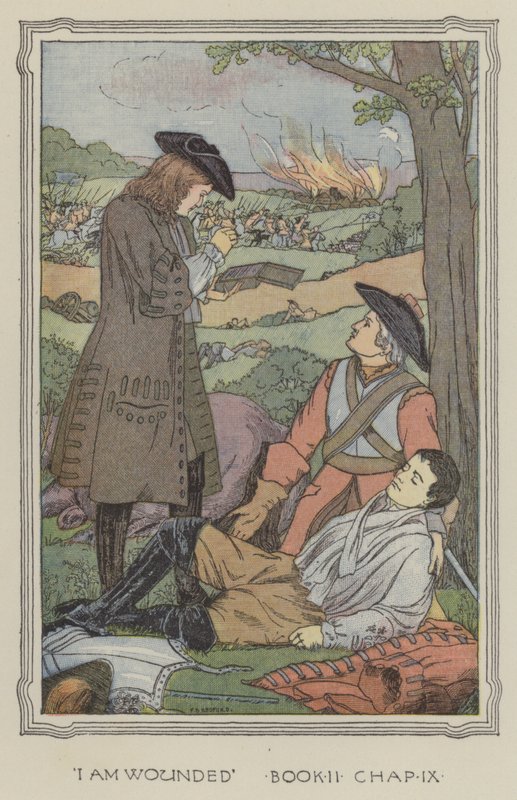 Illusztráció Henry Esmond történetéhez (színes litográfia) alkotó: Francis Donkin Bedford