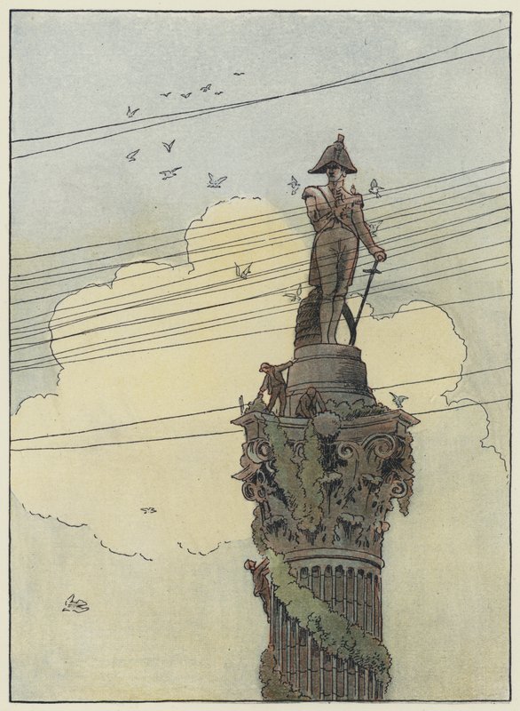 London: Nelson (színes litográfia). alkotó: Francis Donkin Bedford
