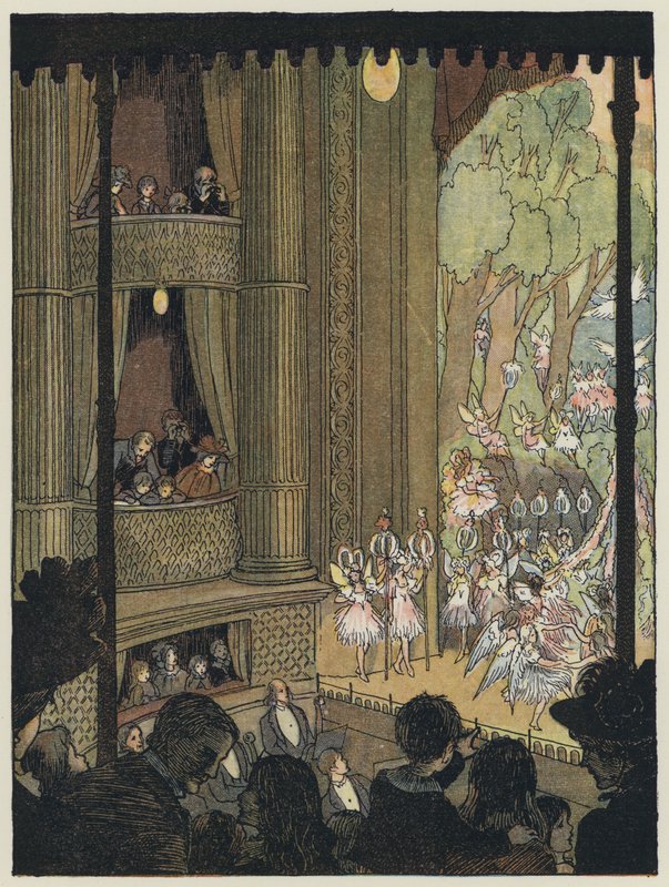 London: Drury Lane Pantomime (színes litográfia) alkotó: Francis Donkin Bedford