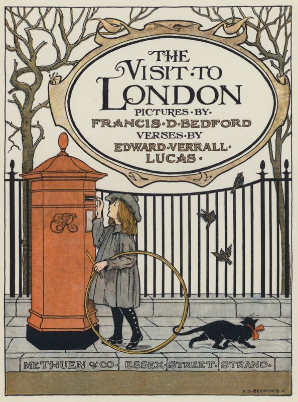 Címlapillusztráció A londoni látogatáshoz (színes litográfia) alkotó: Francis Donkin Bedford