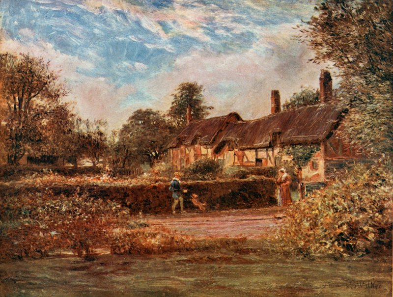 Anne Hathaway nyaralója, Stratford on Avon alkotó: Francis S. Walker