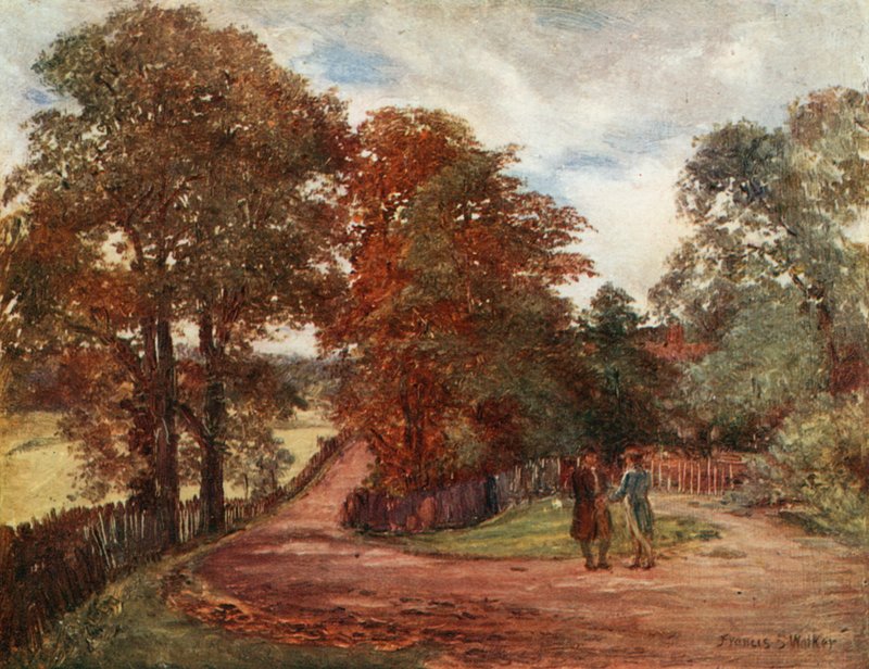 Milfield Lane, Highgate alkotó: Francis S. Walker