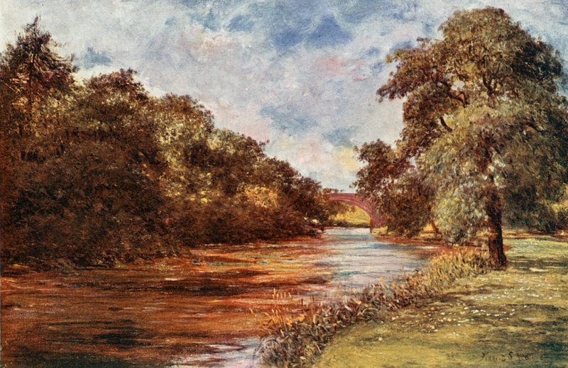 Doon folyó, Skócia alkotó: Francis S. Walker