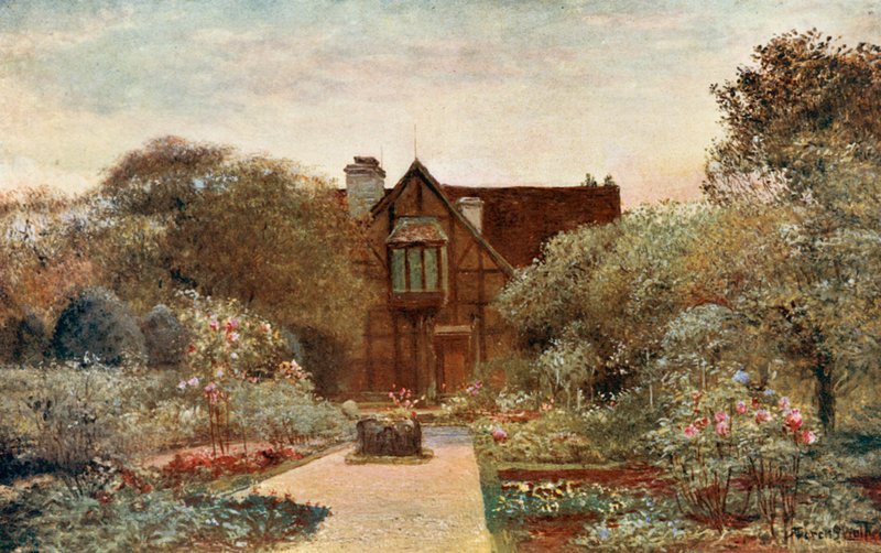 Shakespeare szülőháza alkotó: Francis S. Walker
