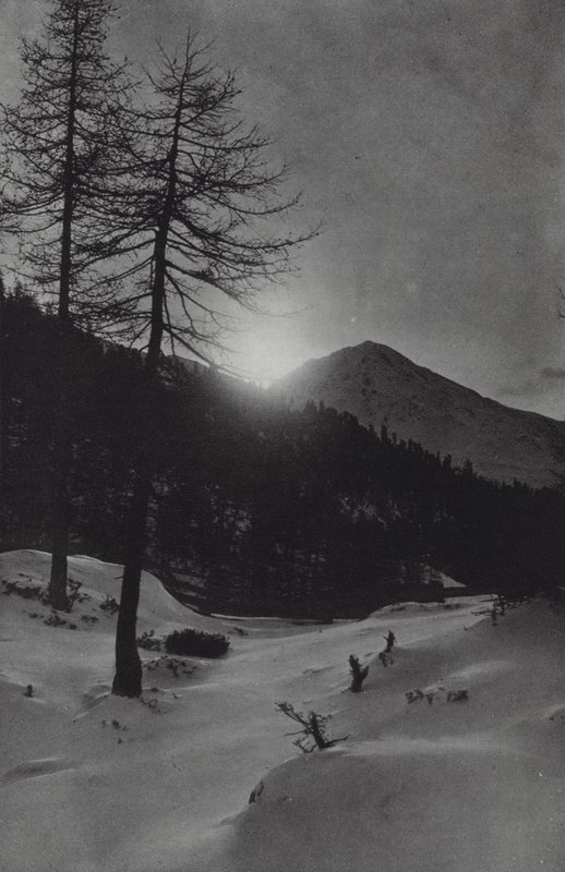 Az Alpok: Obergurgl közelében (f/w fotó) alkotó: Francis Sydney Smythe