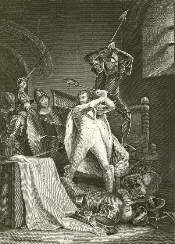 Richard halála II alkotó: Francis Wheatley