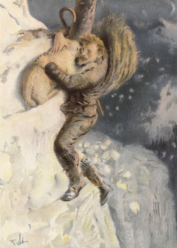 Megmentett (chromolitho) alkotó: Francis Wilfred Lawson