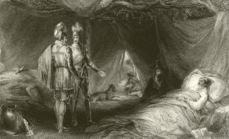 A rabló halálos ágya alkotó: Francis William Topham