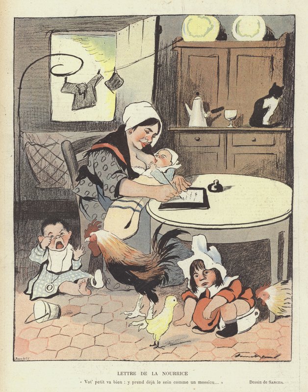 Illusztráció Le Rire alkotó: Francisco Sancha y Lengo