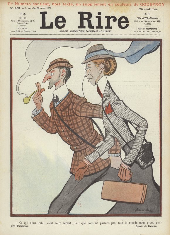 Illusztráció Le Rire alkotó: Francisco Sancha y Lengo