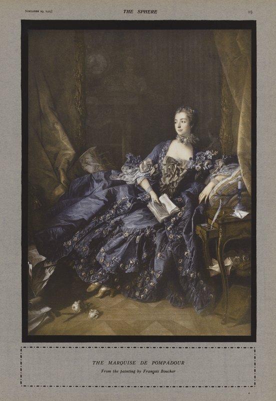 Pompadour márkiné alkotó: François Boucher