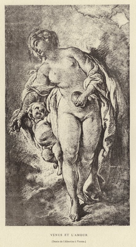 Vénusz és szerelem alkotó: Francois (after) Boucher