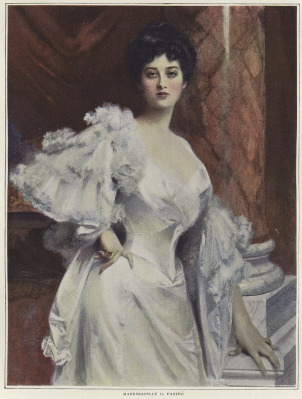 Mademoiselle O Pastre portréja alkotó: Francois Flameng