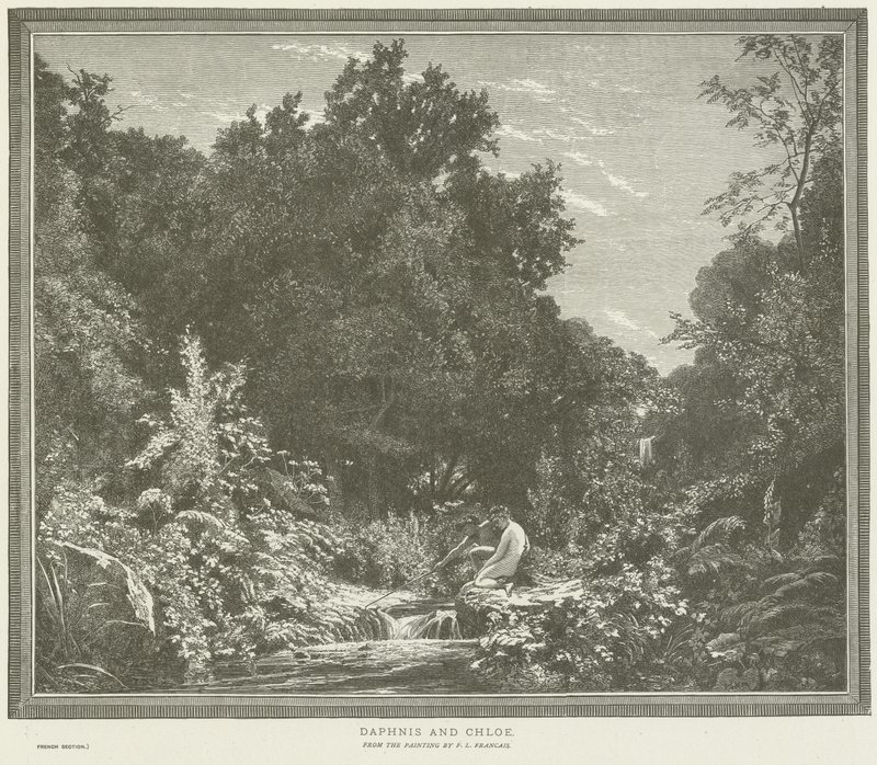 Daphnis és Chloe alkotó: Francois Louis Francais