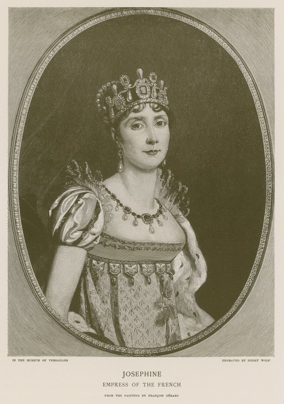 Josephine, a franciák császárnője alkotó: Francois Pascal Simon Gerard