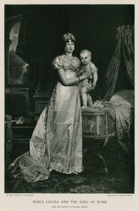 Mária Lujza és Róma királya alkotó: Francois Pascal Simon Gerard