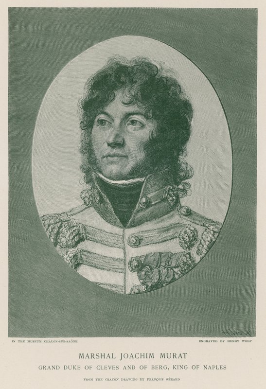 Joachim Murat marsall alkotó: Francois Pascal Simon Gerard