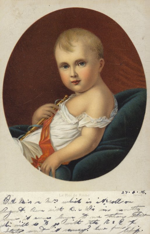 Roi de Rome (színes litográfia) alkotó: Francois Pascal Simon Gerard