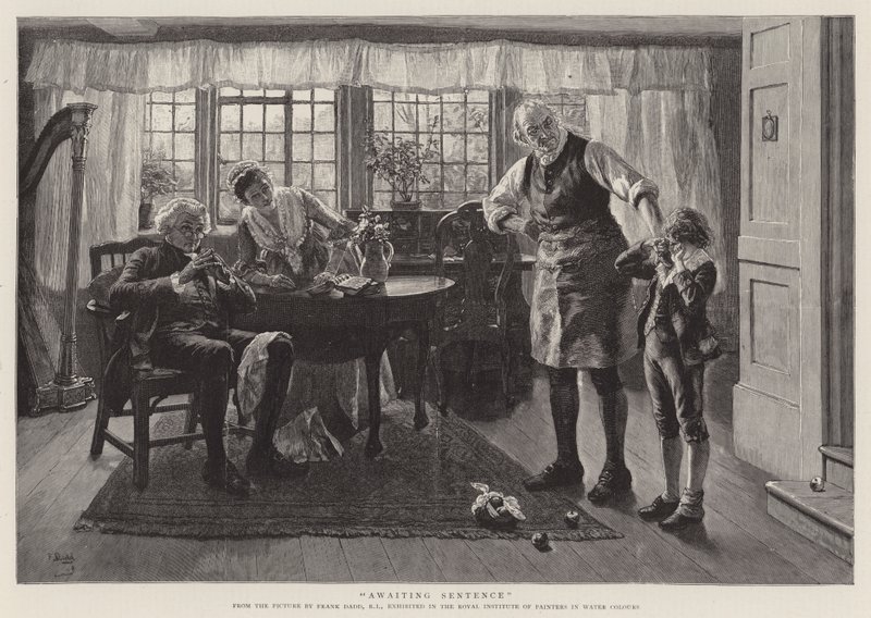 Várakozás a mondatra alkotó: Frank Dadd