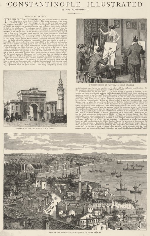 Konstantinápoly illusztrált alkotó: Frank Dadd