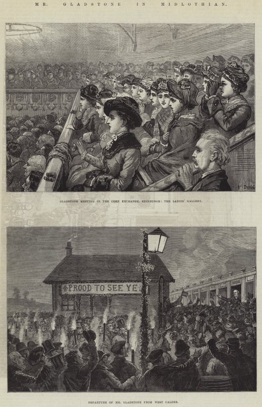 Gladstone úr Midlothianban alkotó: Frank Dadd