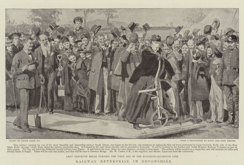 Railway Enterprise Devonshire-ben alkotó: Frank Dadd