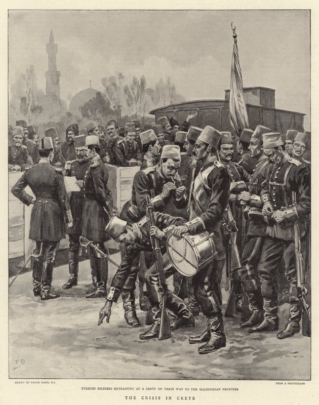 A krétai válság alkotó: Frank Dadd