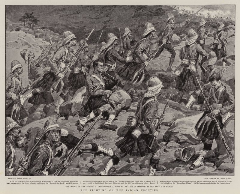 Harc az indiai határon alkotó: Frank Dadd