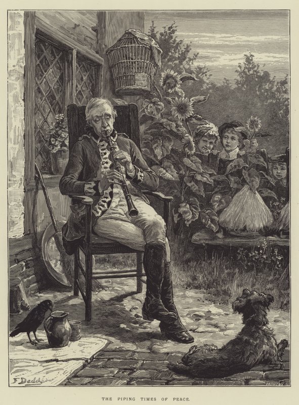 A béke pipázó időszaka alkotó: Frank Dadd