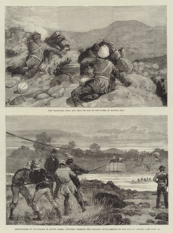 A transzvaali háború alkotó: Frank Dadd