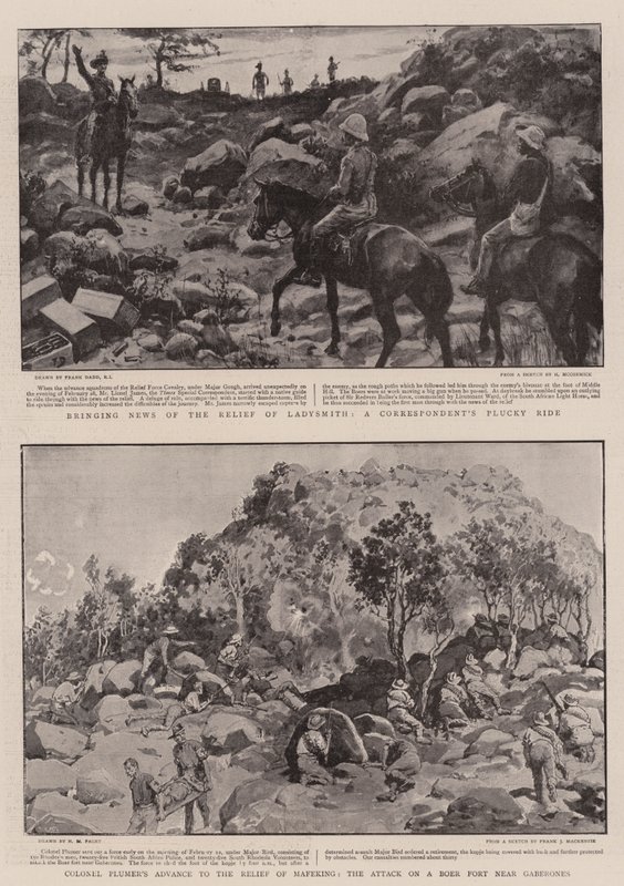 A dél-afrikai háború alkotó: Frank Dadd