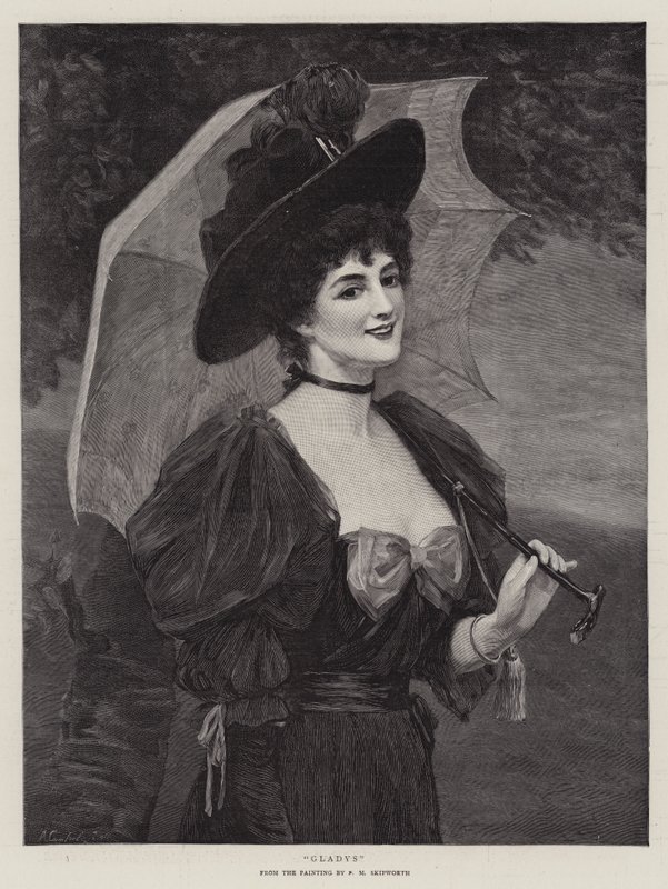 Gladys alkotó: Frank Markham Skipworth