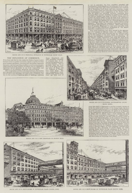 Advertisement, Maple and Company alkotó: Frank Watkins