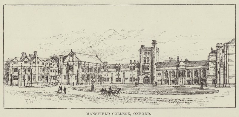 Mansfield College, Oxford alkotó: Frank Watkins