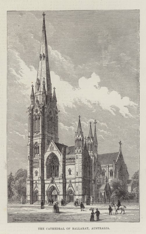 Ballarat katedrálisa, Ausztrália alkotó: Frank Watkins
