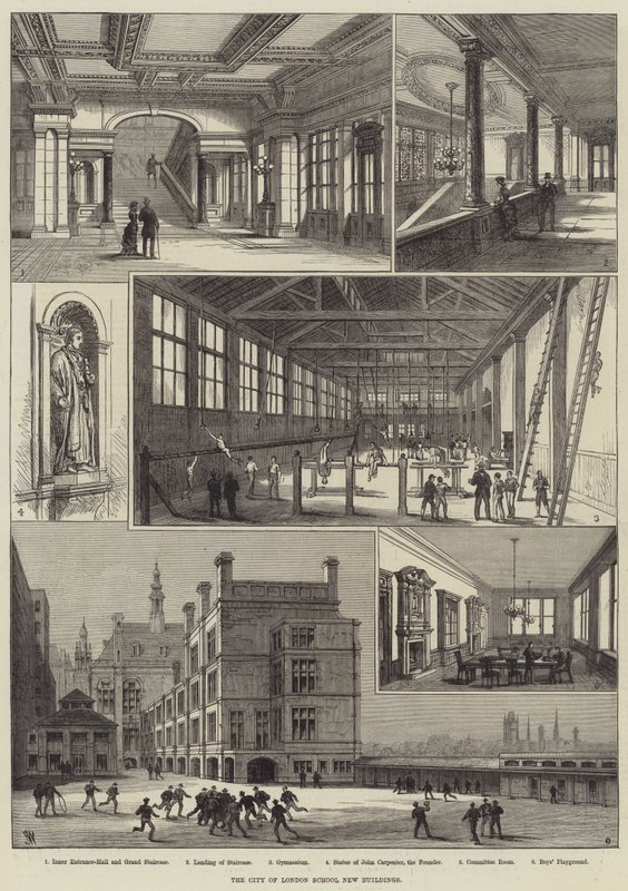 A City of London School új épületei alkotó: Frank Watkins