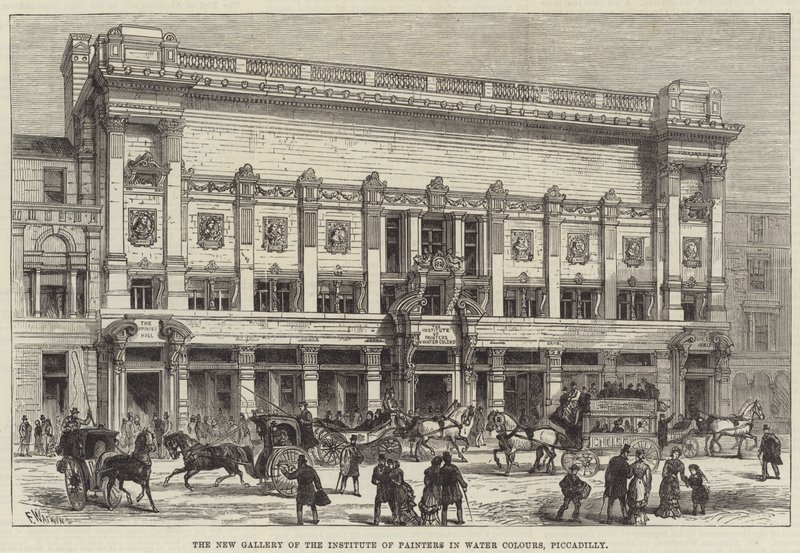 A Piccadilly-i Akvarellfestők Intézetének új galériája alkotó: Frank Watkins