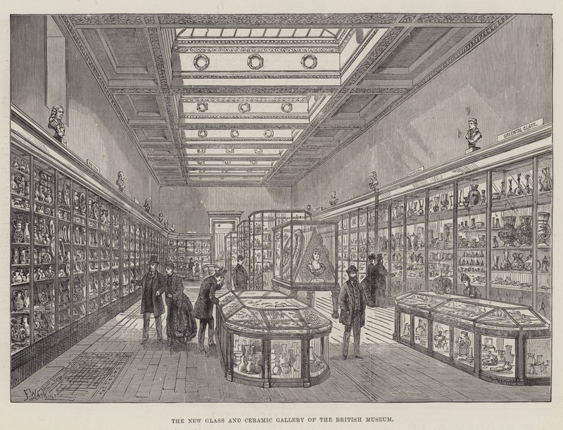 A British Museum új üveg- és kerámiagalériája alkotó: Frank Watkins