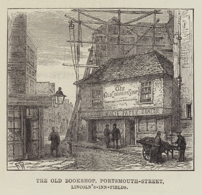 A régi könyvesbolt, Portsmouth-Street, Lincoln