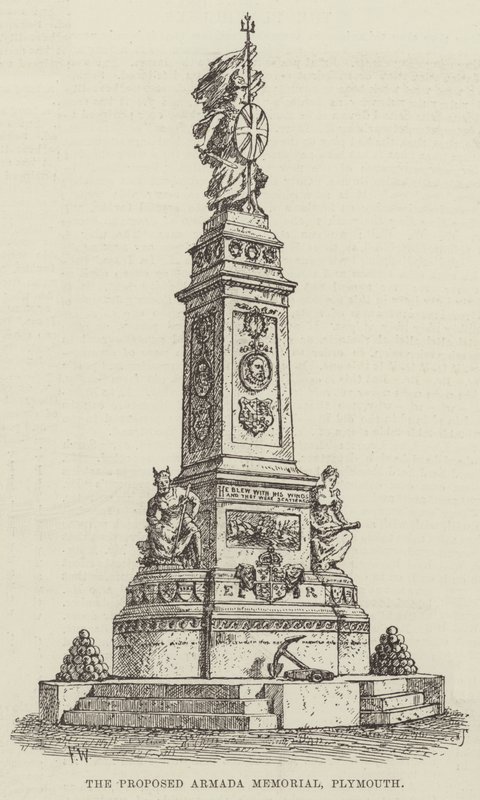 A Proposed Armada Memorial, Plymouth alkotó: Frank Watkins
